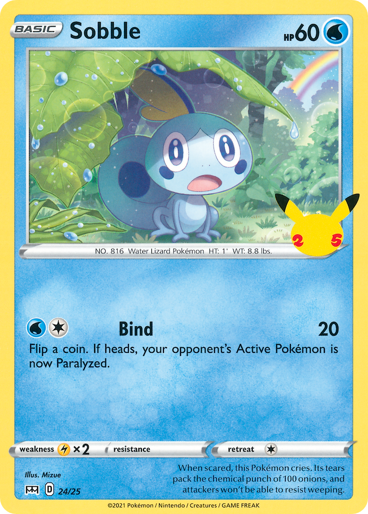 Sobble (24/25) [McDonald's 25th Anniversary] | Good Games Cannington