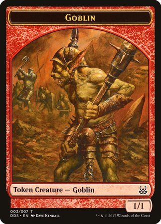 Goblin Token [Duel Decks: Mind vs. Might Tokens] | Good Games Cannington