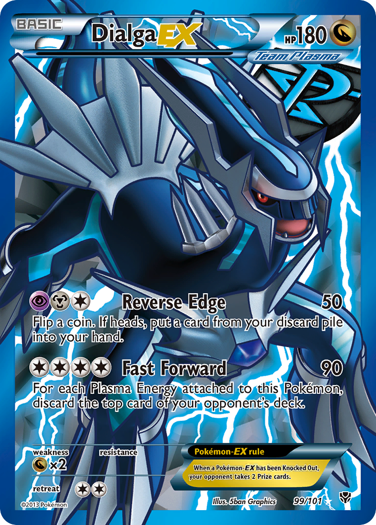 Dialga EX (99/101) [Black & White: Plasma Blast] | Good Games Cannington