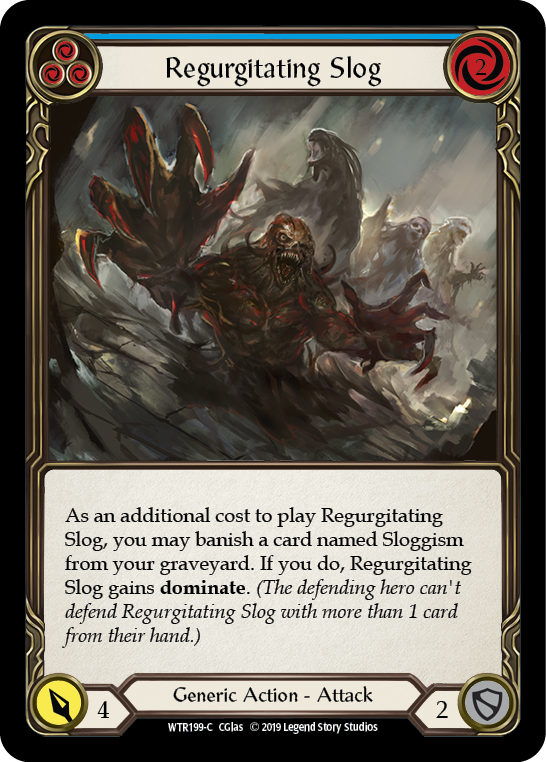 Regurgitating Slog (Blue) [WTR199-C] Alpha Print Normal | Good Games Cannington