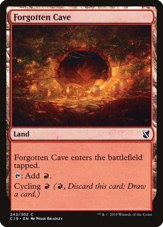 Forgotten Cave [Commander 2019] | Good Games Cannington