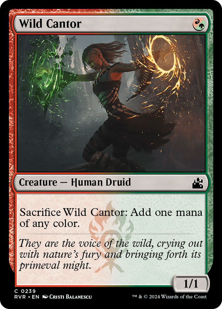 Wild Cantor [Ravnica Remastered] | Good Games Cannington