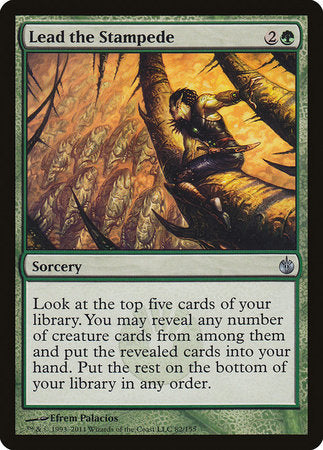 Lead the Stampede [Mirrodin Besieged] | Good Games Cannington