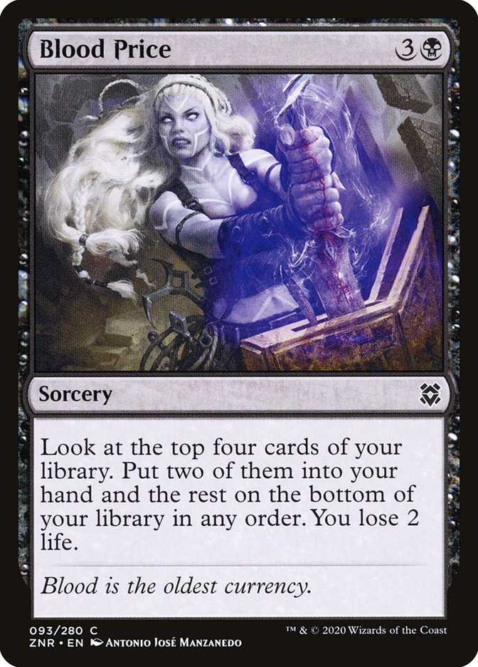 Blood Price [Zendikar Rising] | Good Games Cannington