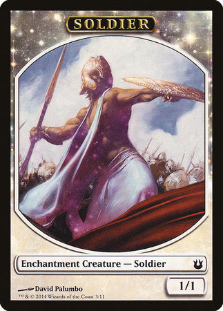 Soldier Token [Born of the Gods Tokens] | Good Games Cannington