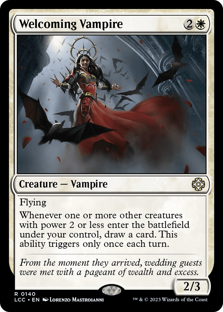 Welcoming Vampire [The Lost Caverns of Ixalan Commander] | Good Games Cannington