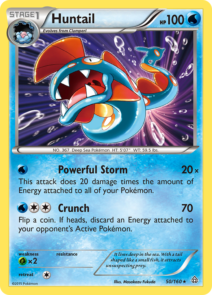 Huntail (50/160) [XY: Primal Clash] | Good Games Cannington