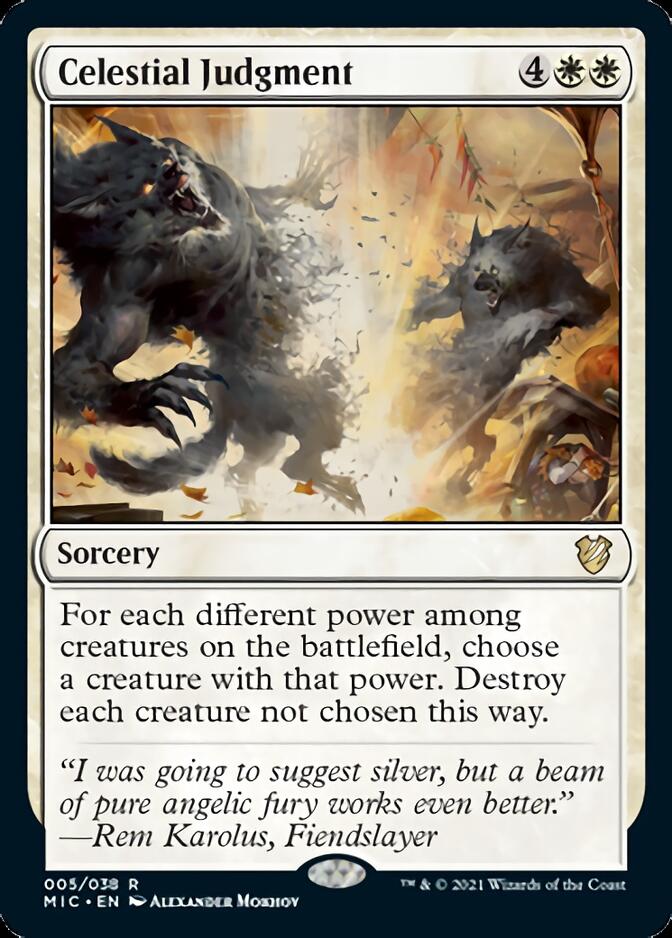 Celestial Judgment [Innistrad: Midnight Hunt Commander] | Good Games Cannington