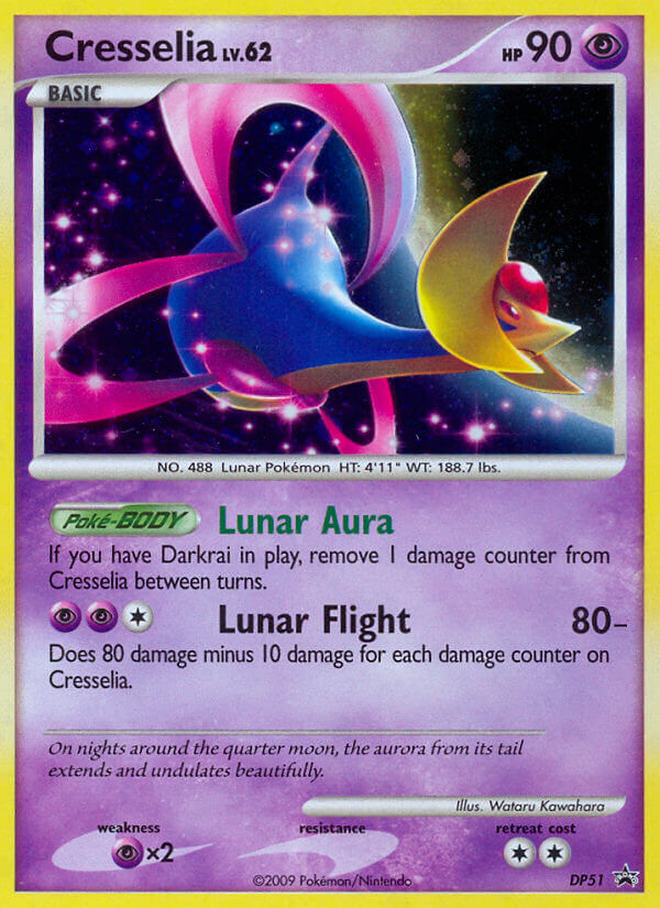 Cresselia (DP51) [Diamond & Pearl: Black Star Promos] | Good Games Cannington