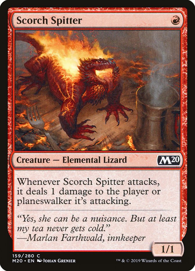 Scorch Spitter [Core Set 2020] | Good Games Cannington