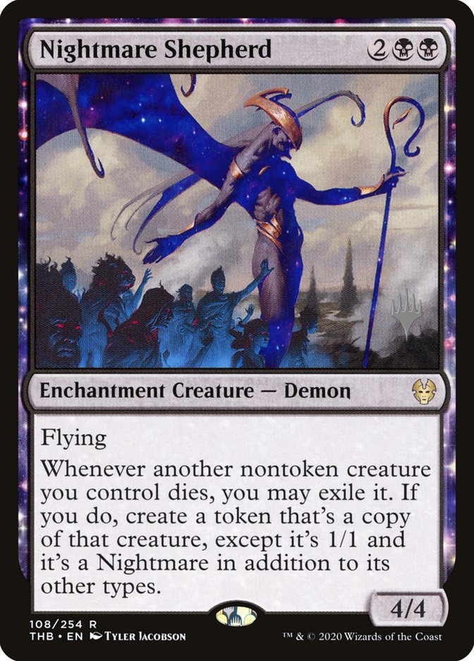 Nightmare Shepherd (Promo Pack) [Theros Beyond Death Promos] | Good Games Cannington