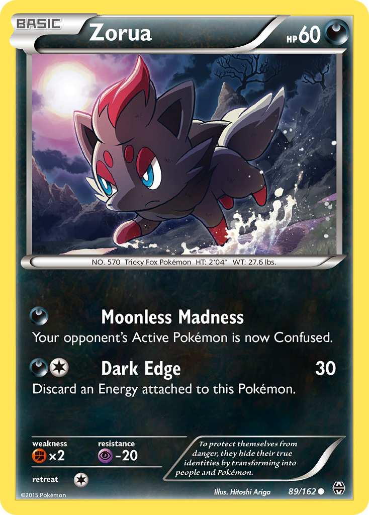 Zorua (89/162) [XY: BREAKthrough] | Good Games Cannington