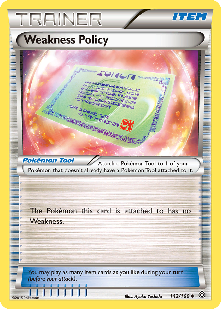 Weakness Policy (142/160) [XY: Primal Clash] | Good Games Cannington