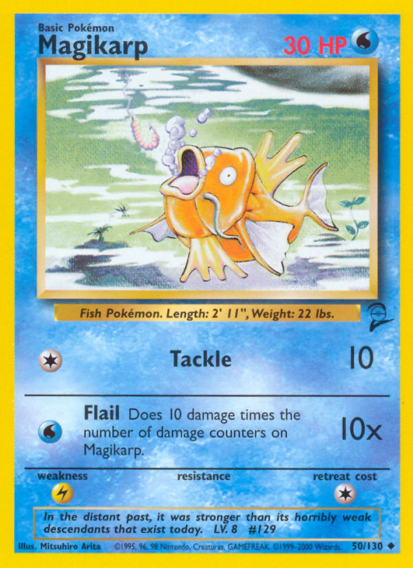 Magikarp (50/130) [Base Set 2] | Good Games Cannington