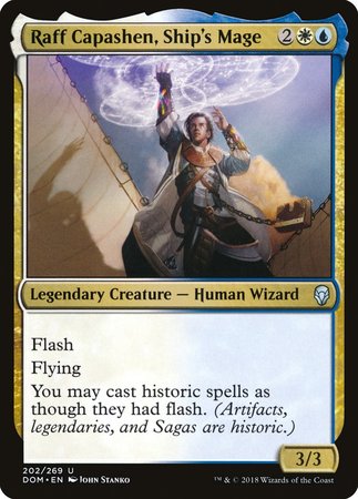 Raff Capashen, Ship's Mage [Dominaria] | Good Games Cannington