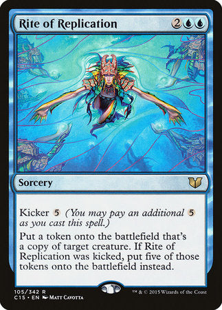 Rite of Replication [Commander 2015] | Good Games Cannington
