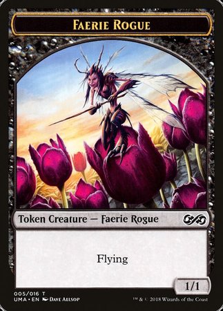 Faerie Rogue Token [Ultimate Masters Tokens] | Good Games Cannington