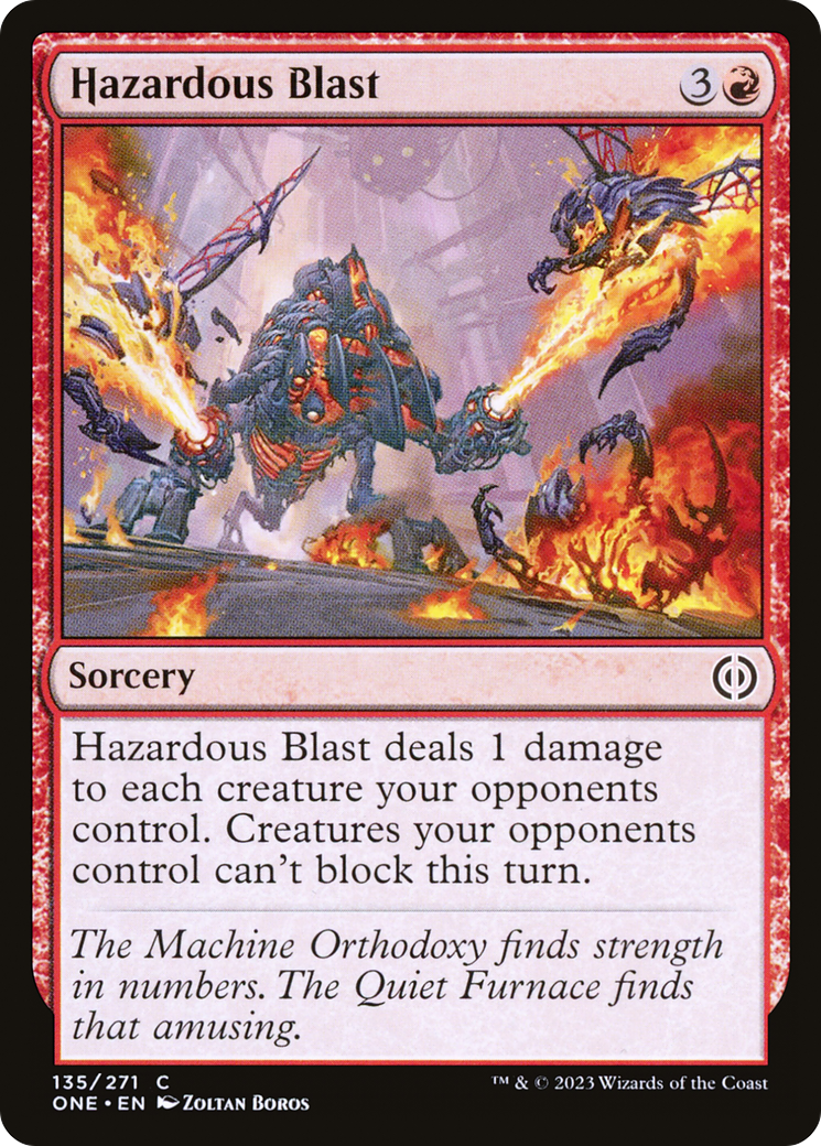 Hazardous Blast [Phyrexia: All Will Be One] | Good Games Cannington