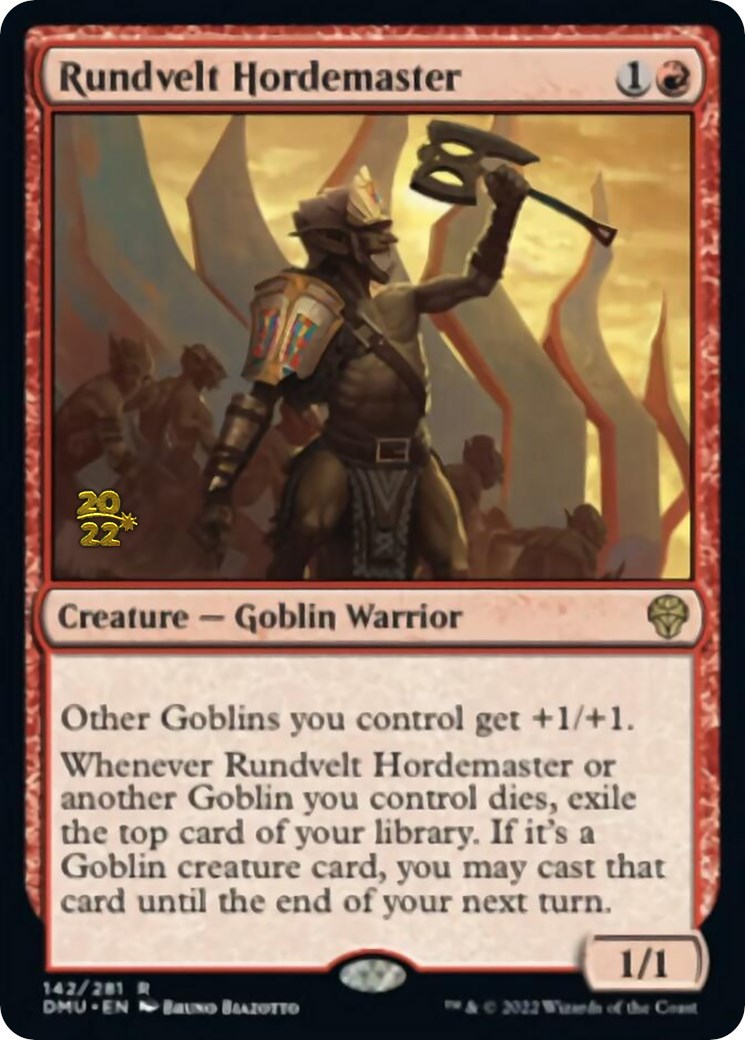 Rundvelt Hordemaster [Dominaria United Prerelease Promos] | Good Games Cannington