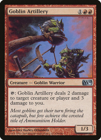 Goblin Artillery [Magic 2010] | Good Games Cannington
