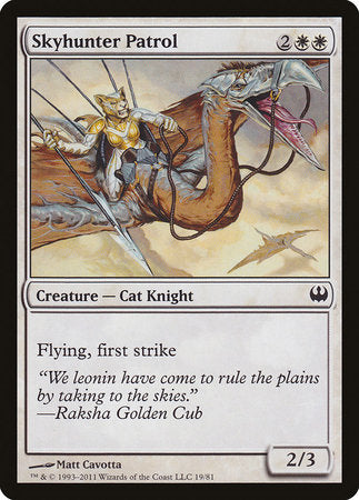 Skyhunter Patrol [Duel Decks: Knights vs. Dragons] | Good Games Cannington