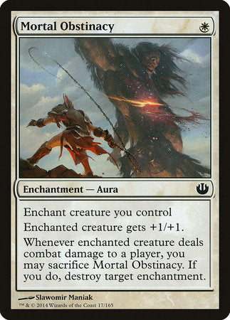 Mortal Obstinacy [Journey into Nyx] | Good Games Cannington