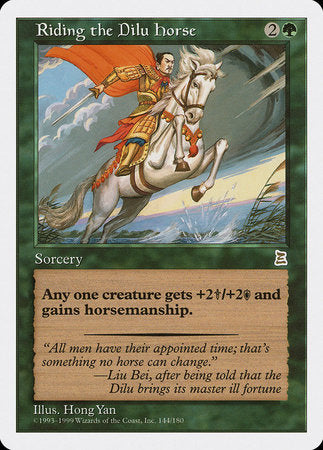 Riding the Dilu Horse [Portal Three Kingdoms] | Good Games Cannington