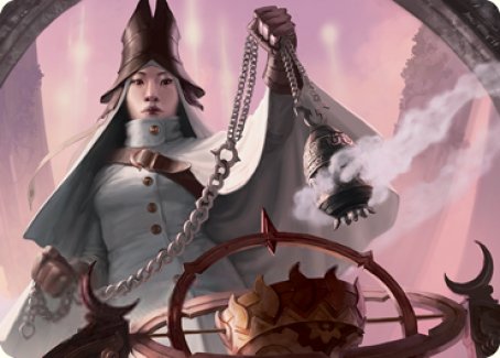 Celestus Sanctifier Art Card [Innistrad: Midnight Hunt Art Series] | Good Games Cannington