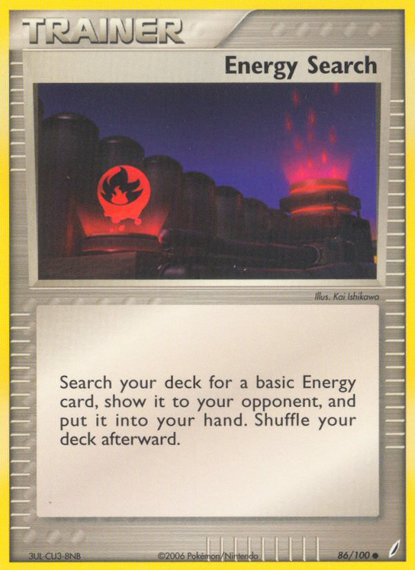 Energy Search (86/100) [EX: Crystal Guardians] | Good Games Cannington