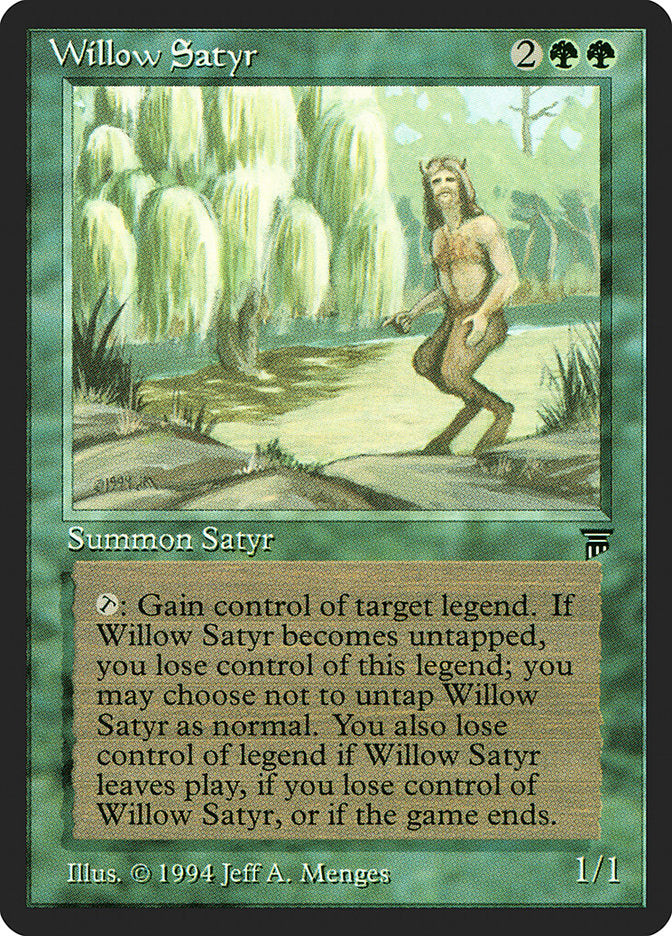 Willow Satyr [Legends] | Good Games Cannington