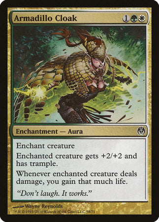 Armadillo Cloak [Duel Decks: Phyrexia vs. the Coalition] | Good Games Cannington