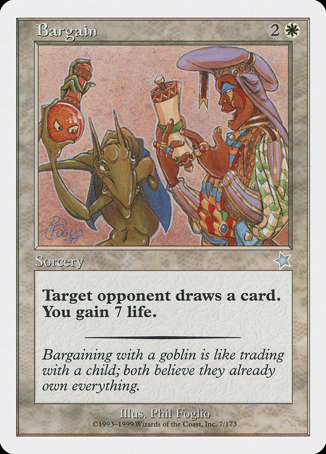 Bargain [Starter 1999] | Good Games Cannington