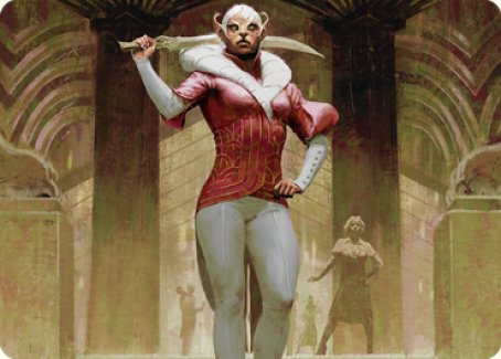 Mage's Attendant Art Card [Streets of New Capenna Art Series] | Good Games Cannington
