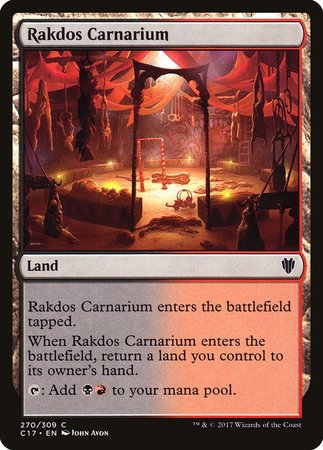 Rakdos Carnarium [Commander 2017] | Good Games Cannington