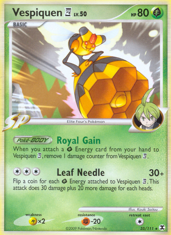 Vespiquen (35/111) [Platinum: Rising Rivals] | Good Games Cannington