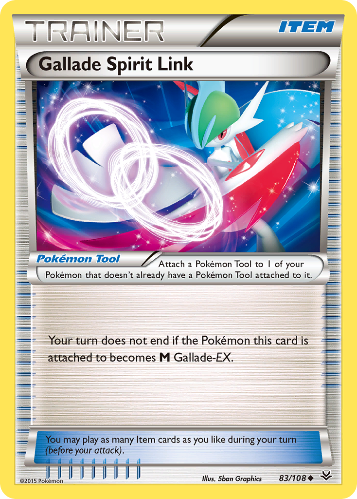 Gallade Spirit Link (83/108) [XY: Roaring Skies] | Good Games Cannington