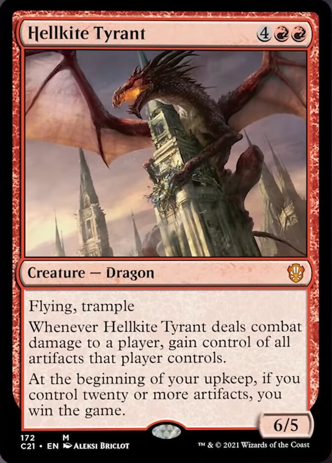 Hellkite Tyrant [Commander 2021] | Good Games Cannington