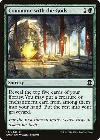 Commune with the Gods [Eternal Masters] | Good Games Cannington