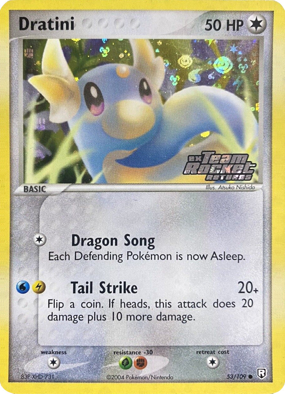 Dratini (53/109) (Stamped) [EX: Team Rocket Returns] | Good Games Cannington