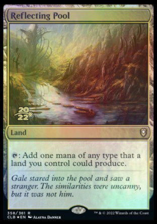 Reflecting Pool [Commander Legends: Battle for Baldur's Gate Prerelease Promos] | Good Games Cannington