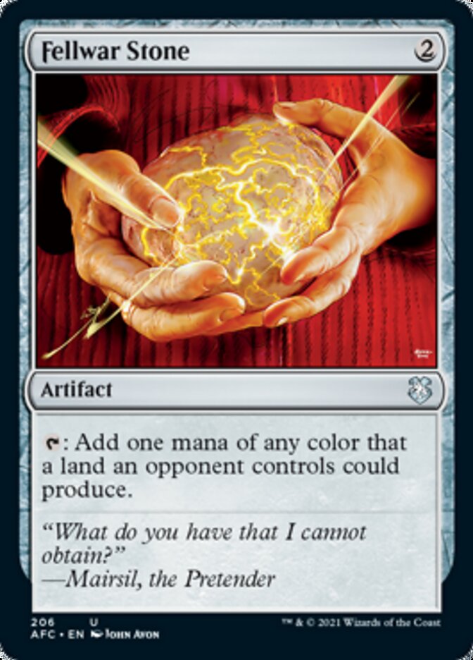 Fellwar Stone [Dungeons & Dragons: Adventures in the Forgotten Realms Commander] | Good Games Cannington