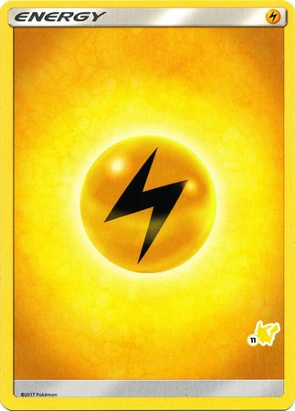 Lightning Energy (Pikachu Stamp #11) [Battle Academy 2020] | Good Games Cannington