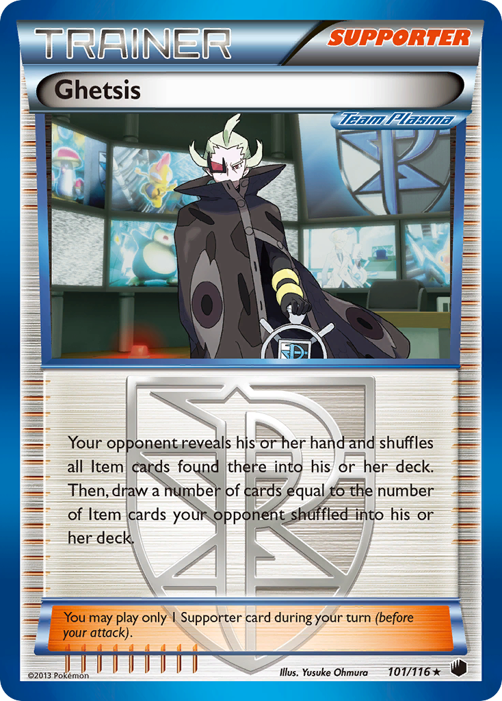 Ghetsis (101/116) [Black & White: Plasma Freeze] | Good Games Cannington