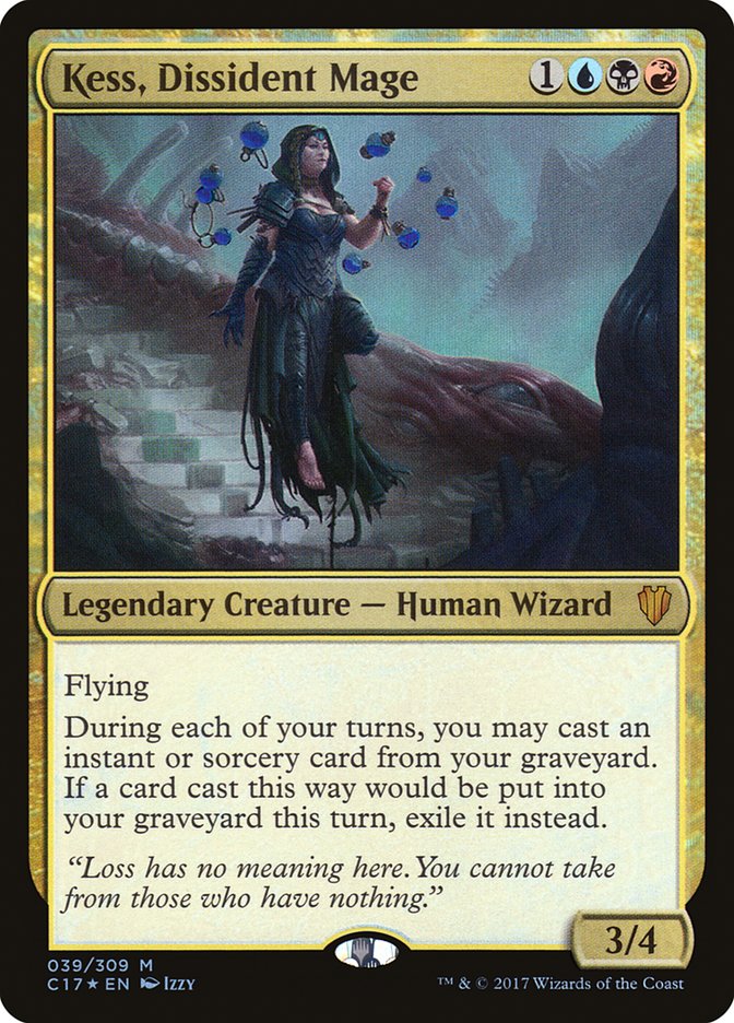 Kess, Dissident Mage [Commander 2017] | Good Games Cannington