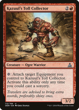 Kazuul's Toll Collector [Oath of the Gatewatch] | Good Games Cannington