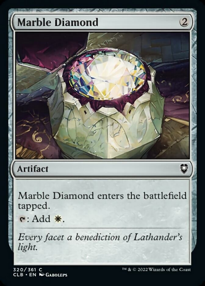 Marble Diamond [Commander Legends: Battle for Baldur's Gate] | Good Games Cannington