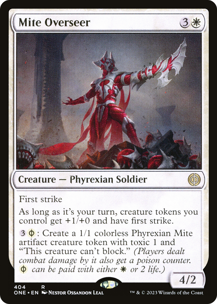 Mite Overseer [Phyrexia: All Will Be One] | Good Games Cannington