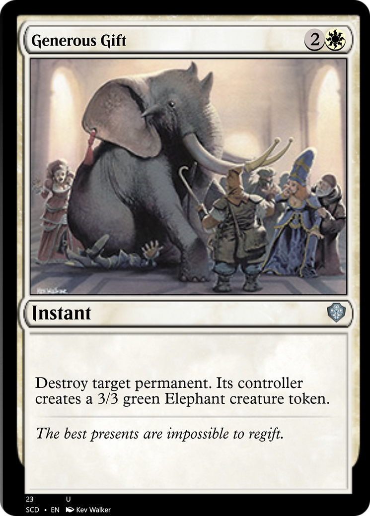 Generous Gift [Starter Commander Decks] | Good Games Cannington