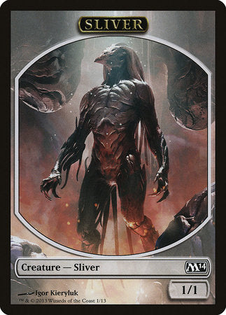 Sliver Token [Magic 2014 Tokens] | Good Games Cannington