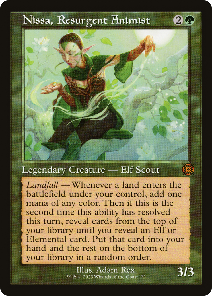 Nissa, Resurgent Animist (Retro) [March of the Machine: The Aftermath] | Good Games Cannington